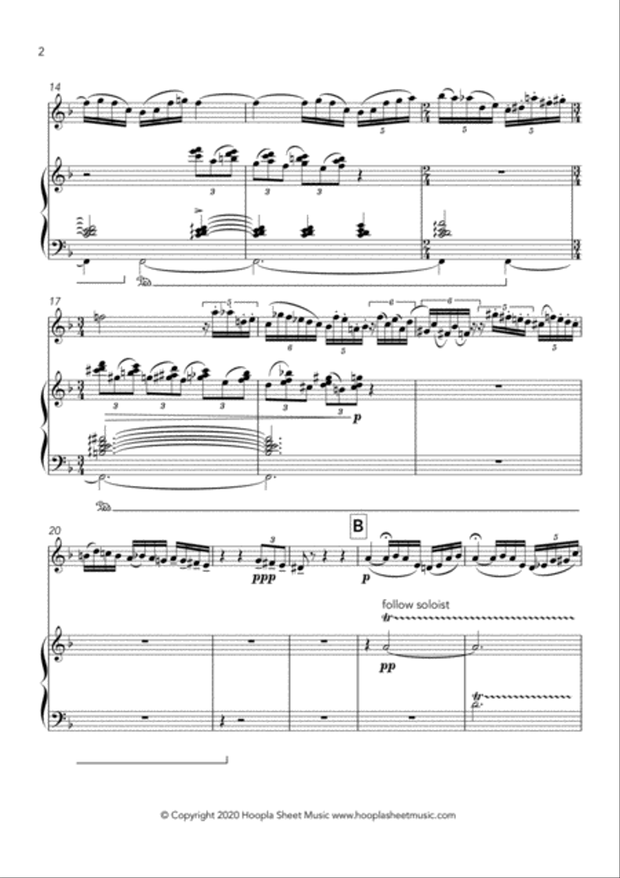 Silent Night Fantasy Silent Night Fantasy Flute Solo scores gallery preview page 2