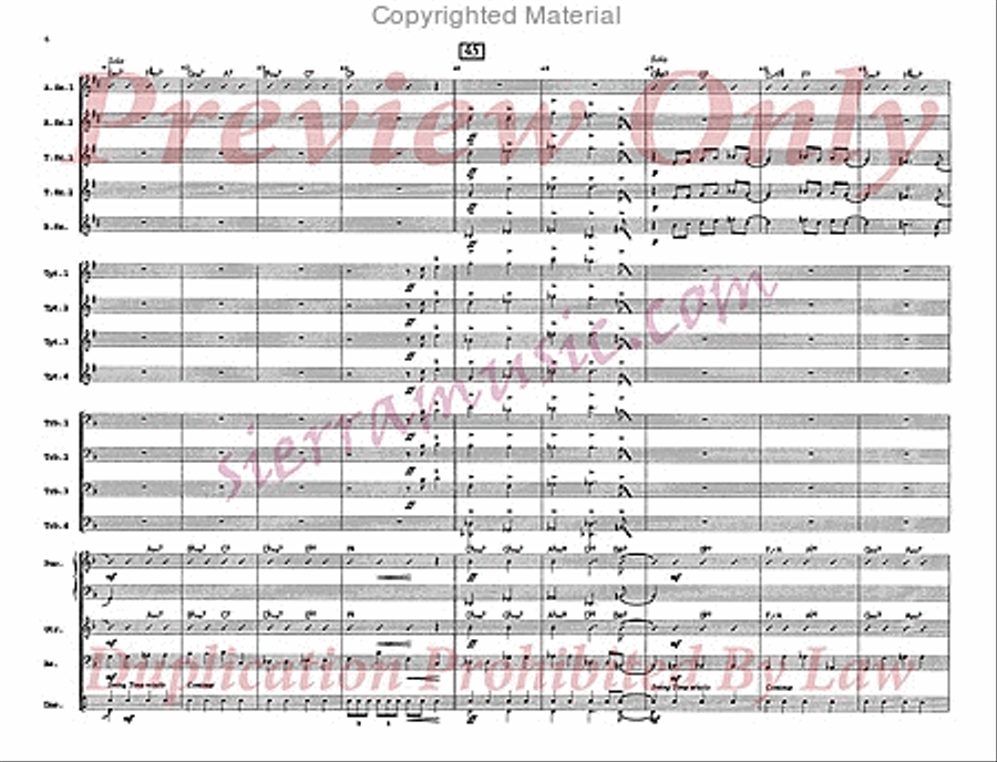 Lester Lives On Big Band scores gallery preview page 7