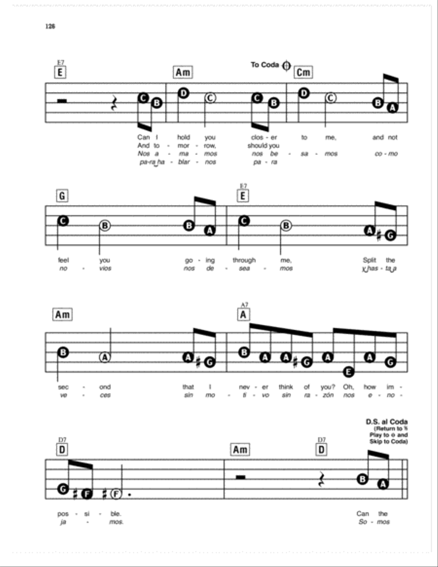 It's Impossible (Somos Novios) Electronic Keyboard scores gallery preview page 2