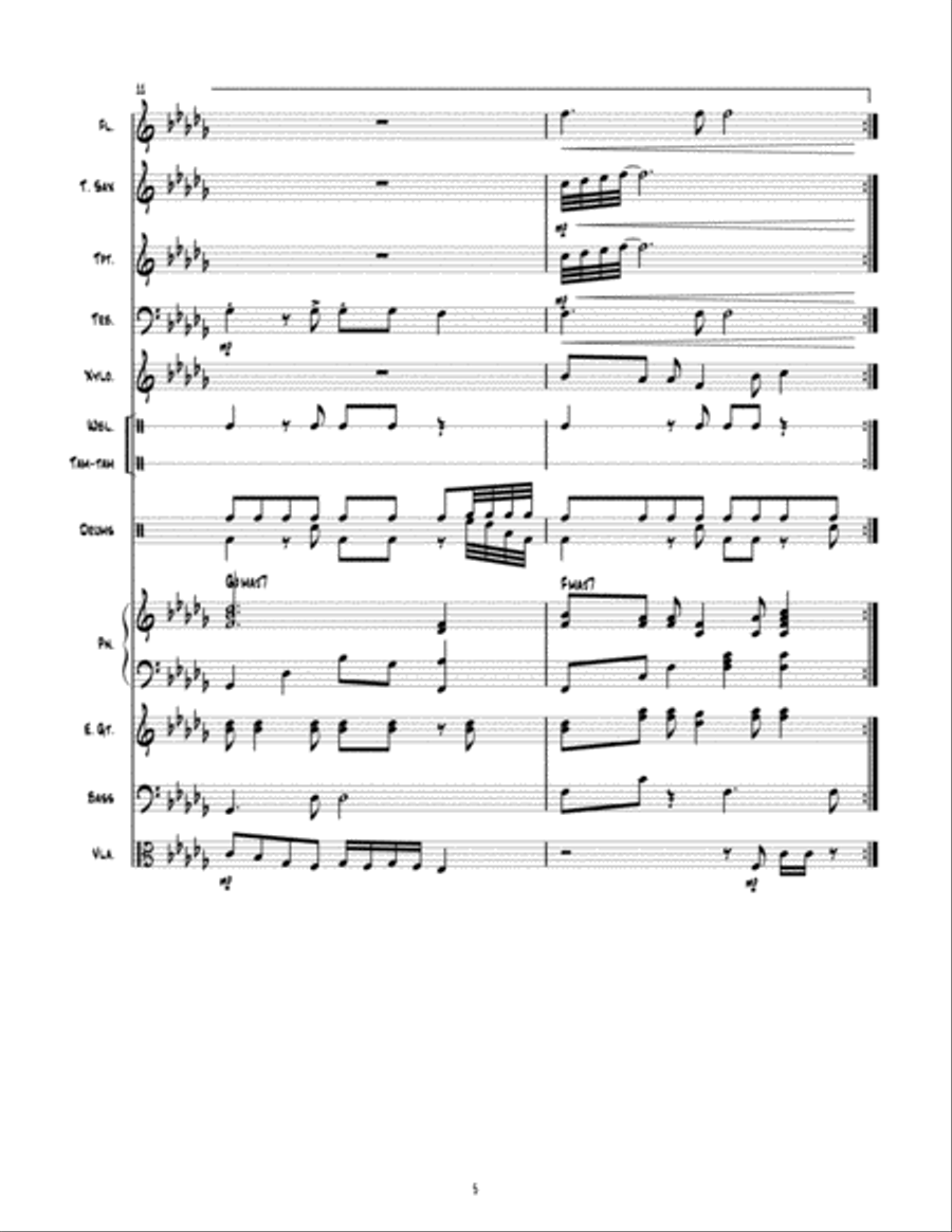 KOSHER Concert Band scores gallery preview page 5