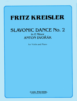 Book cover for Slavonic Dance No. 2 in E Minor