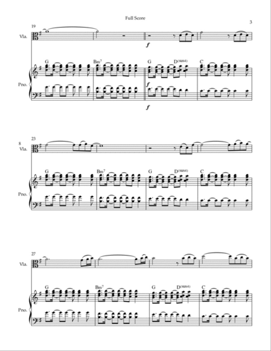 A Sky Full Of Stars Piano scores gallery preview page 3