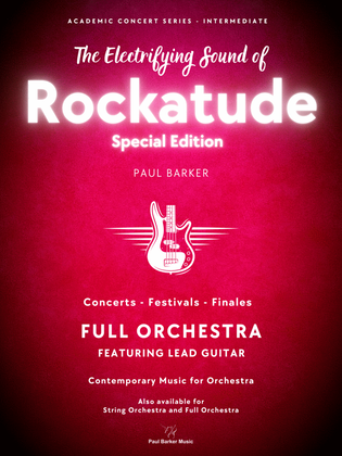 Book cover for Rockatude (Full Orchestra Featuring Lead Guitar)