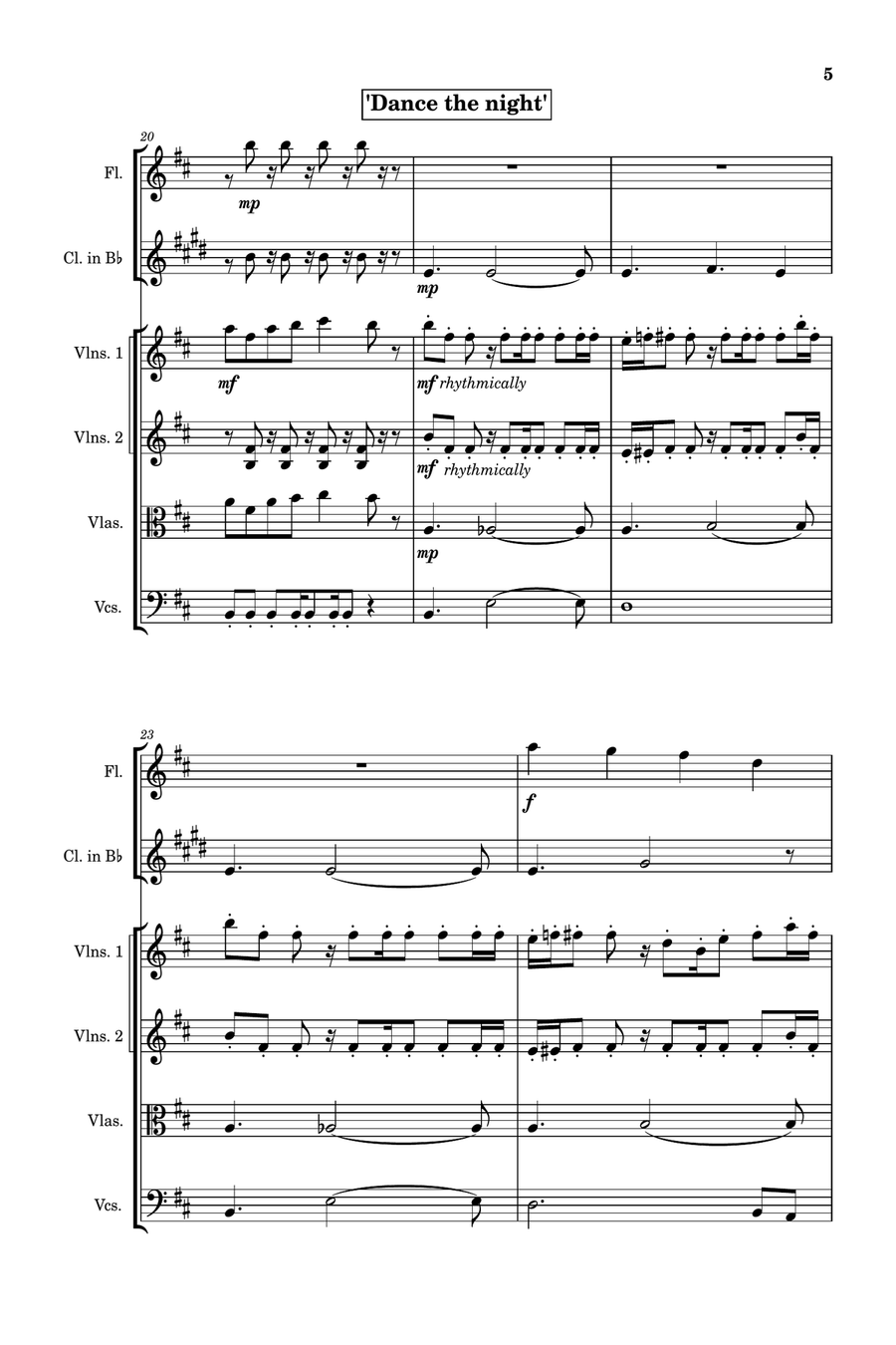 Please Please Please Please Please Please Chamber Orchestra scores gallery preview page 5