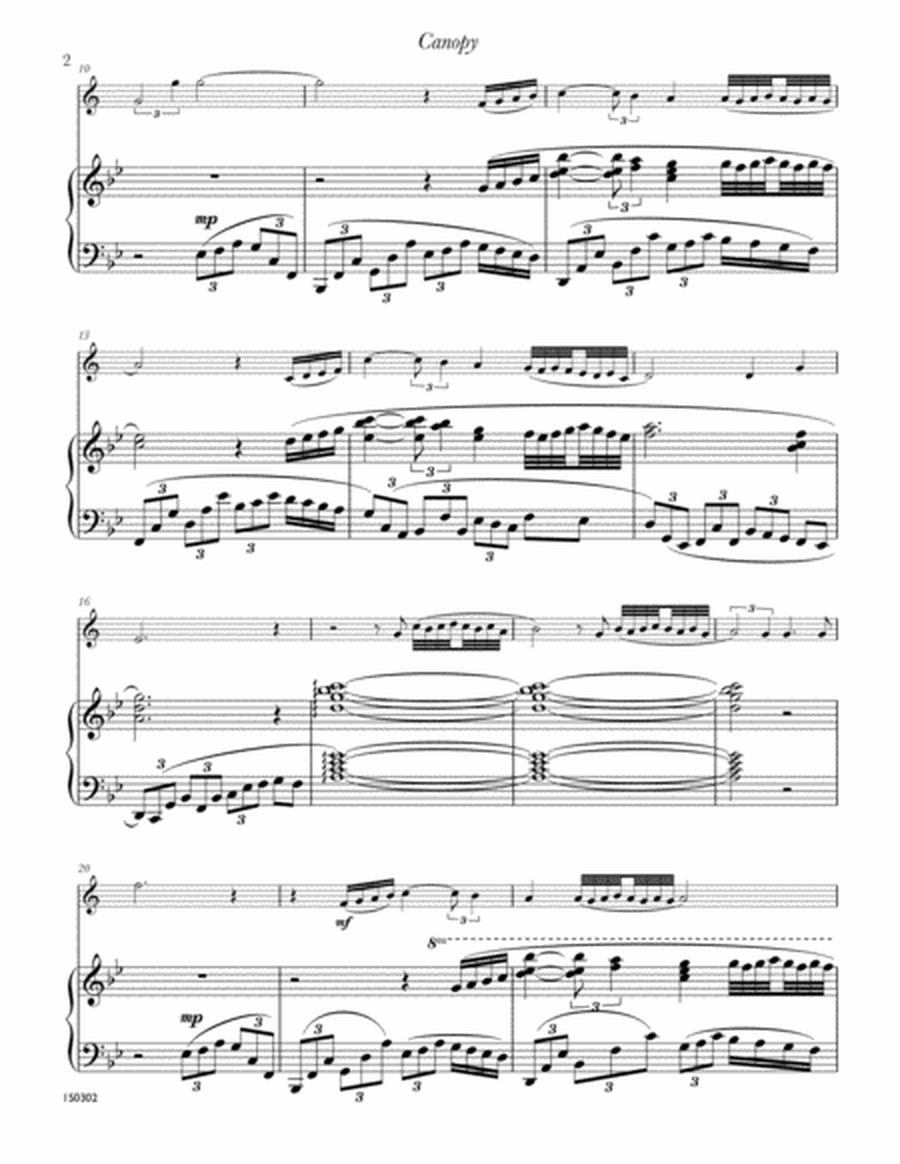 Canopy for clarinet & piano image number null