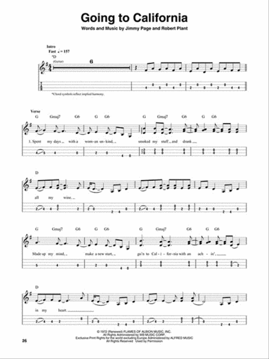 Rock Hits Mandolin scores gallery preview page 6