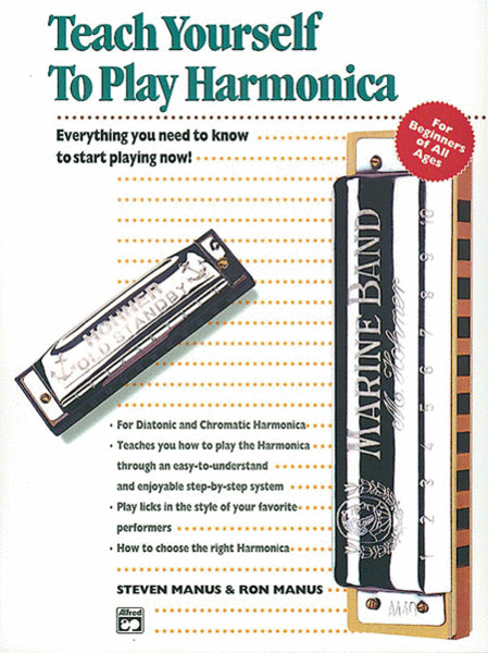 Teach Yourself To Play Harmonica - Book/Harmonica/Enhanced CD image number null