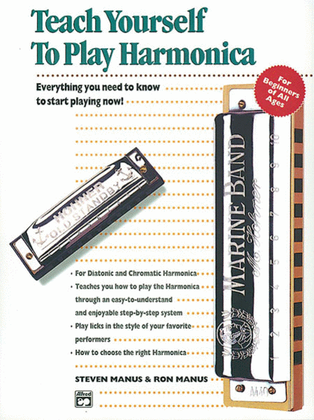 Teach Yourself To Play Harmonica - Book/Harmonica/Enhanced CD