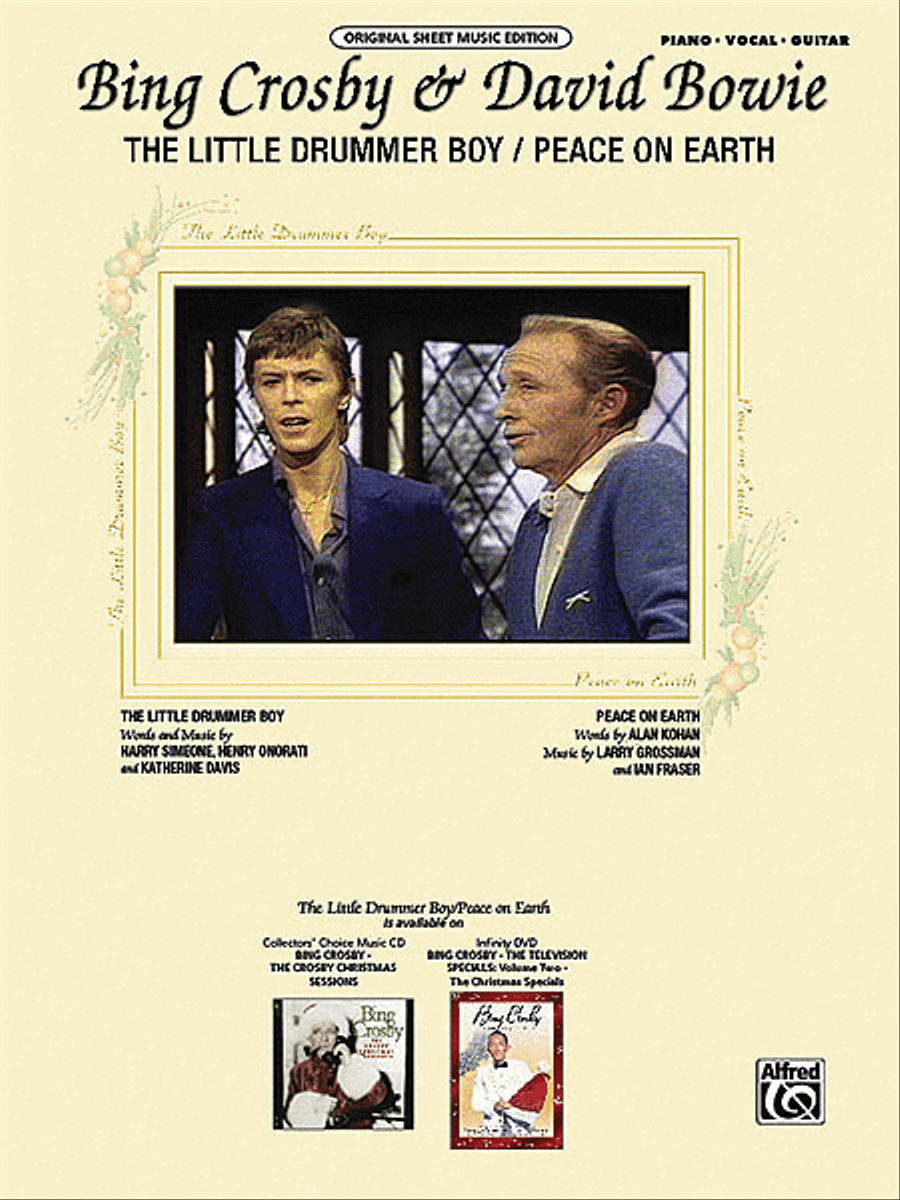 The Little Drummer Boy/Peace on Earth Piano, Vocal, Guitar scores gallery preview page 1