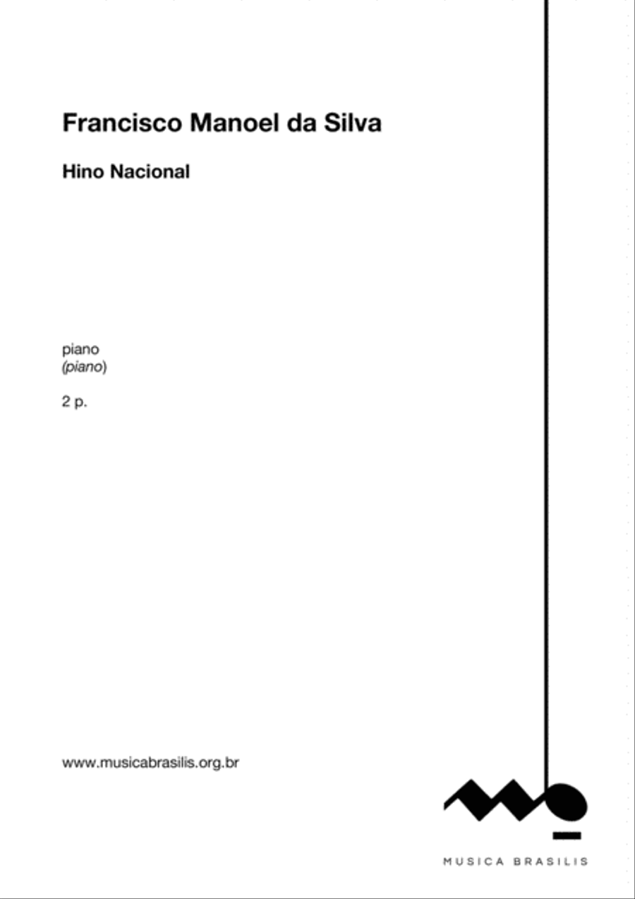 Hino Nacional Brasileiro (piano) Piano Solo scores gallery preview page 2