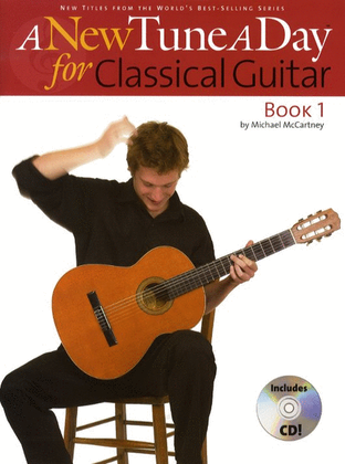 Book cover for A New Tune A Day: Classical Guitar - Book 1