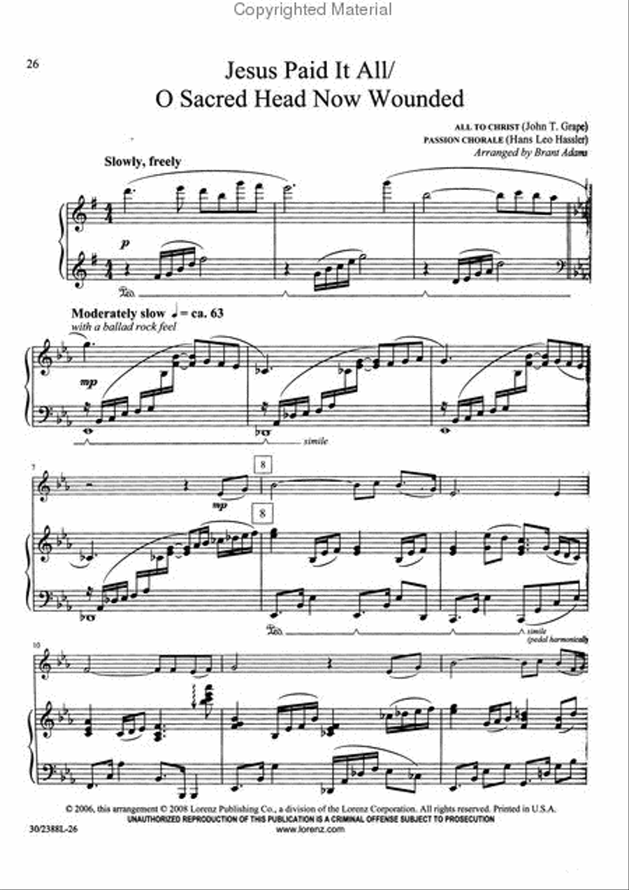 Violin Solos for Worship Violin Solo scores gallery preview page 4