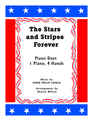 Book cover for The Stars and Stripes Forever (1 Piano, 4 Hands)