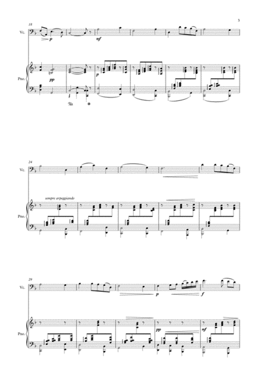Mascagni, Pietro: Intermezzo (for Violoncello and Piano) image number null