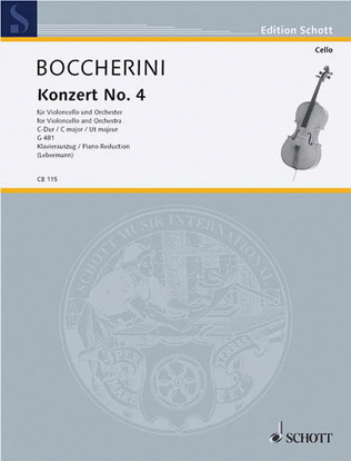 Book cover for Concerto No. 4 C Major