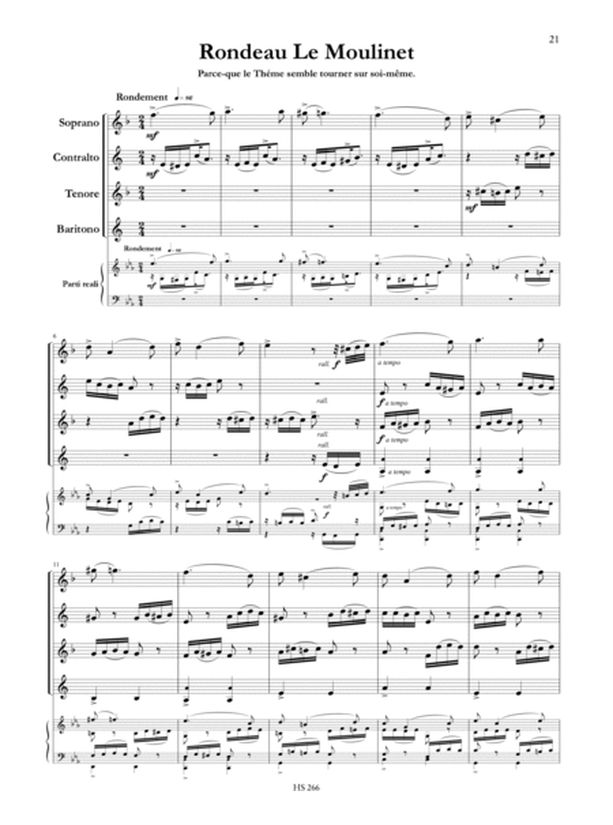 La Tempête. Suite for Saxophone Quartet