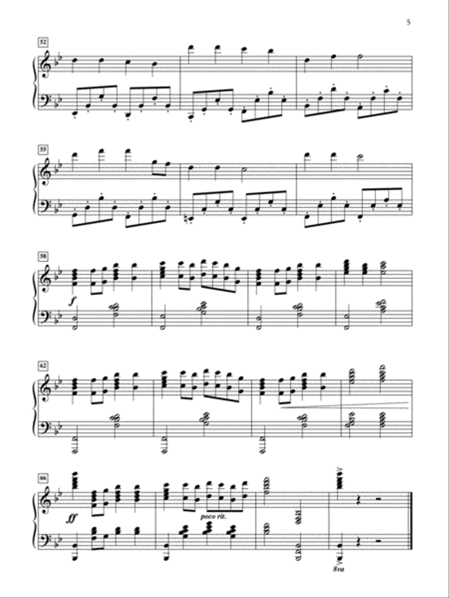 Grand Hymns of the Faith: 10 Expressive Arrangements of Favorite Hymns Piano Solo scores gallery preview page 5