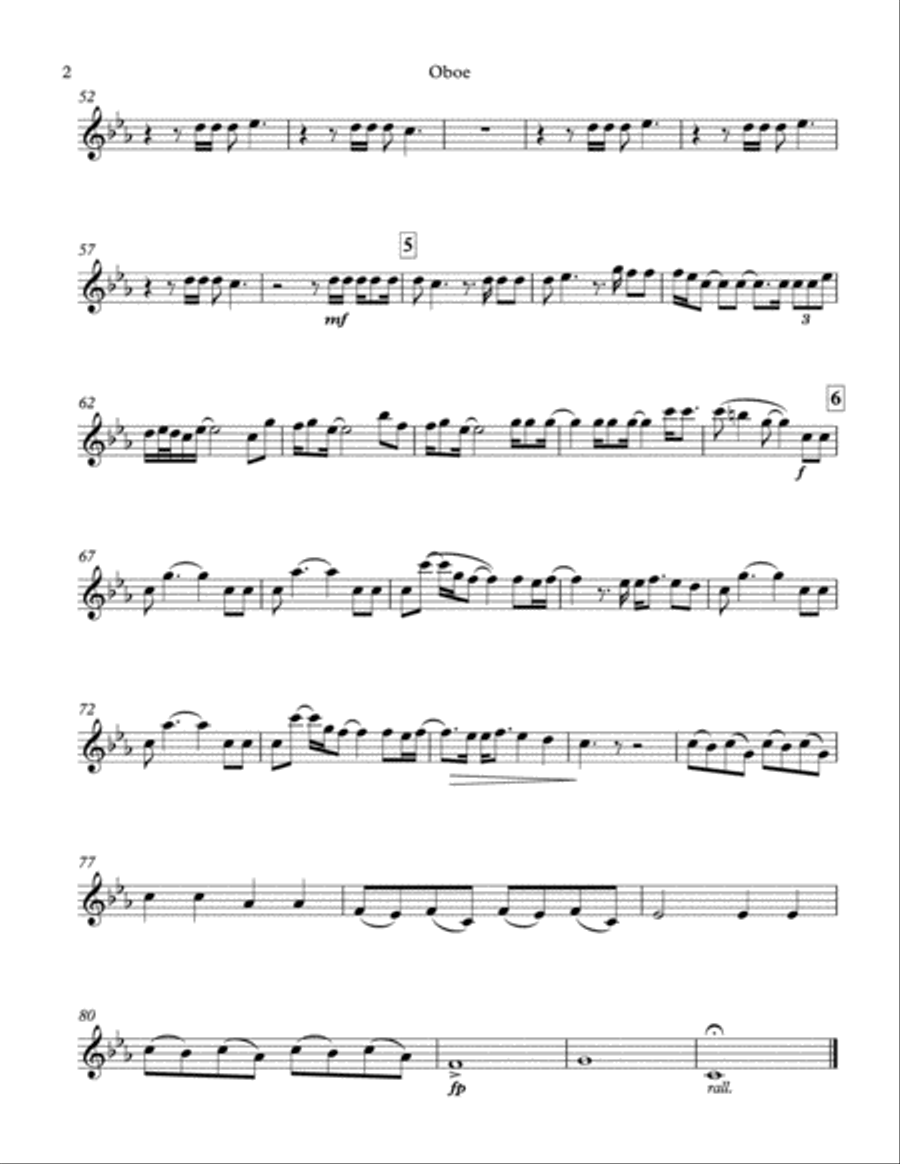 Skyfall Skyfall Woodwind Quintet scores gallery preview page 3