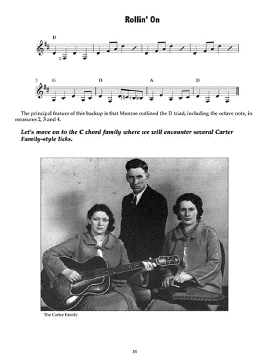 The Country Guitar Style of Charlie Monroe Acoustic Guitar scores gallery preview page 4