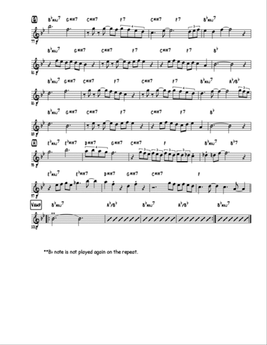 Reimagined Jazz Ensemble scores gallery preview page 5