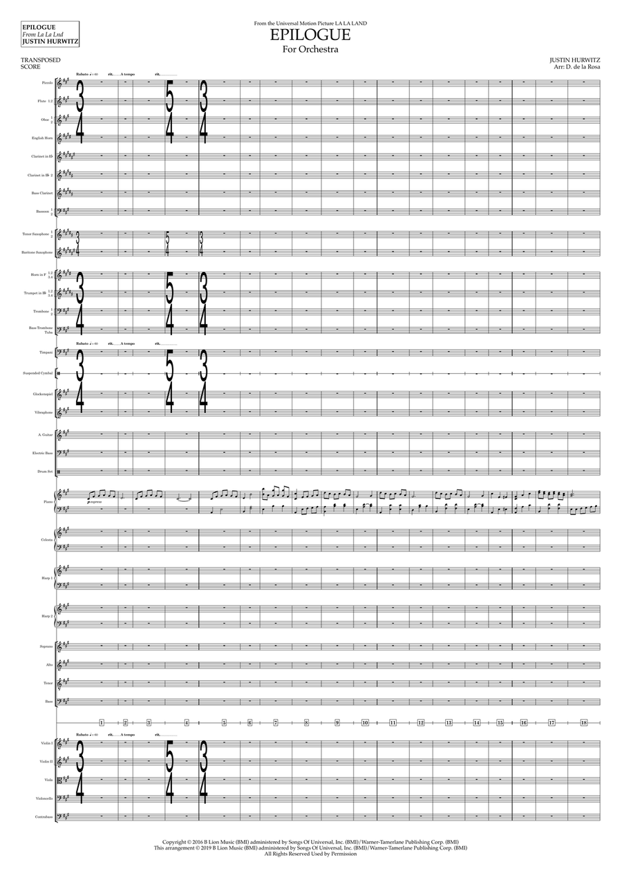 Epilogue Full Orchestra scores gallery preview page 4