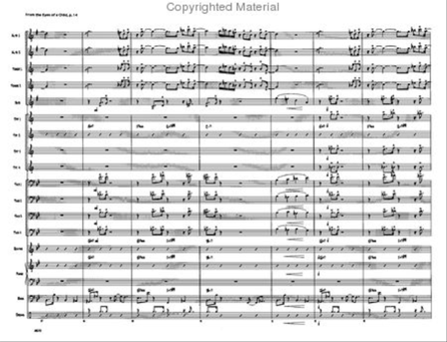 From the Eyes of a Child From the Eyes of a Child Jazz Ensemble scores gallery preview page 13