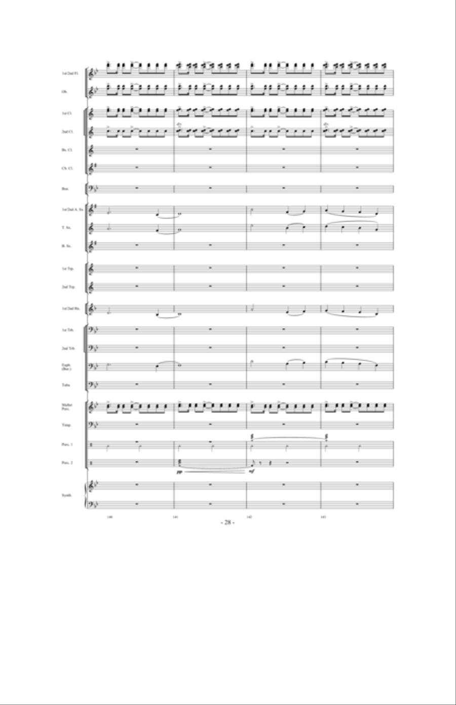 Earhart Earhart Concert Band scores gallery preview page 27