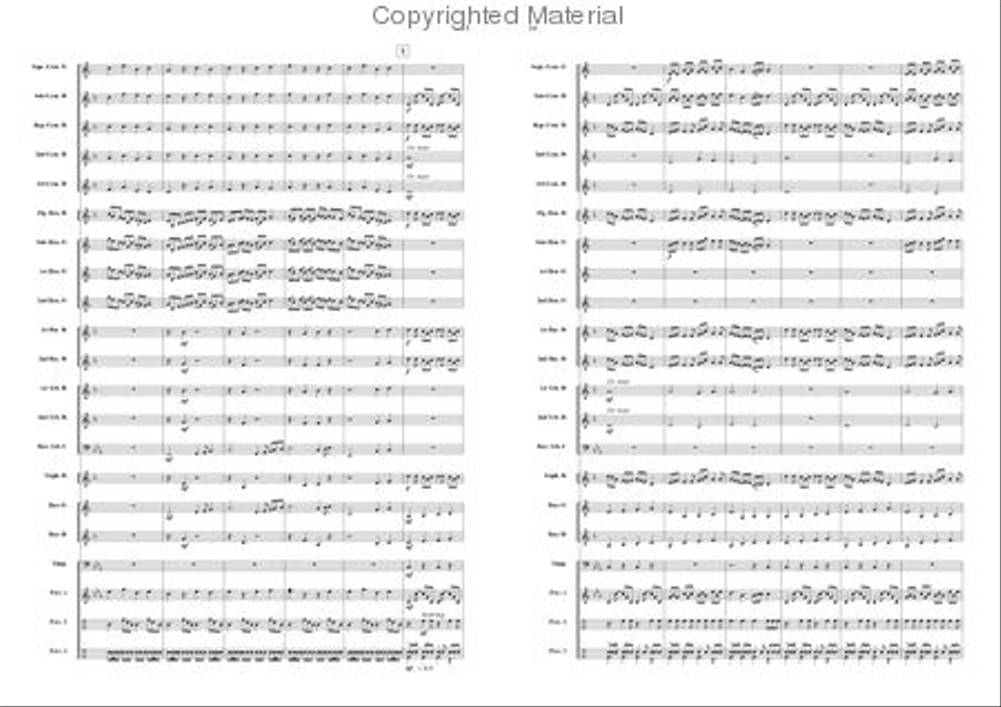 Lord Tullamore Brass Band scores gallery preview page 7