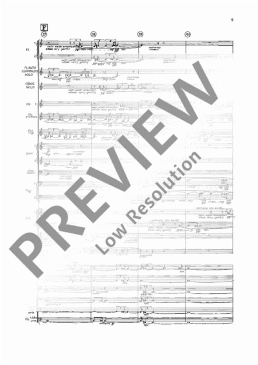 Double Concerto Orchestra scores gallery preview page 18