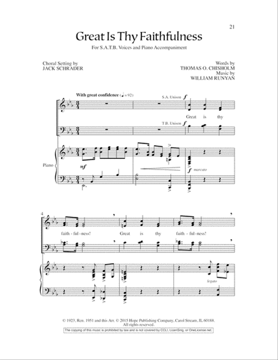 Worship Openers: Introits that Work!, Vol. 3 Choir scores gallery preview page 21