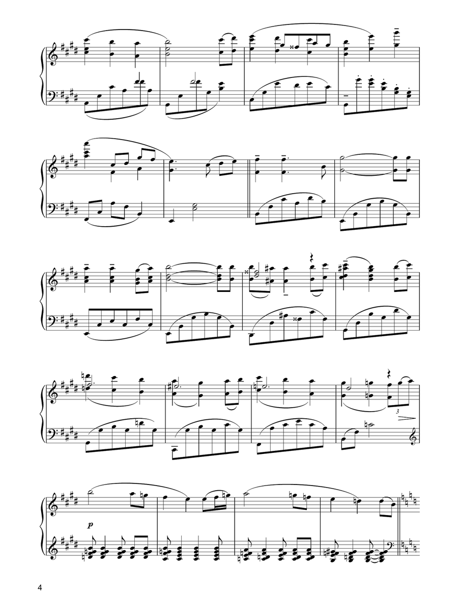 Reprise ... (from Spirited Away) Piano Solo scores gallery preview page 4