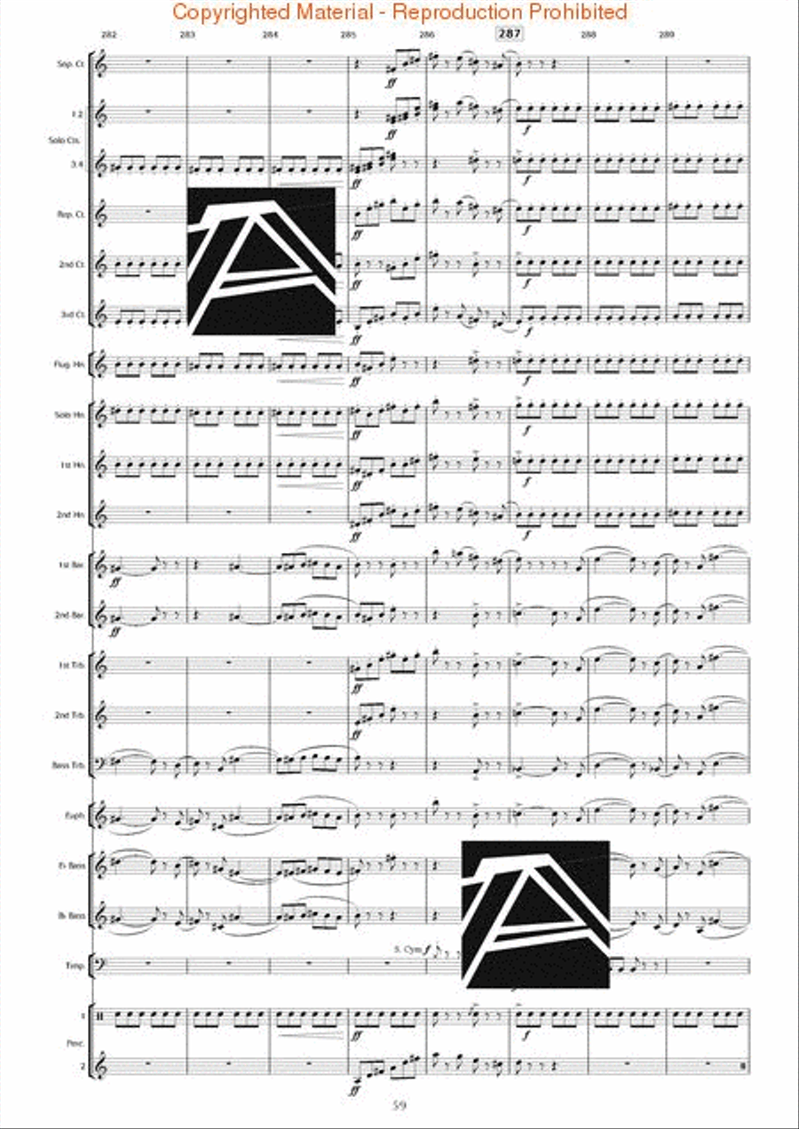 Surround Sound Brass Band scores gallery preview page 60