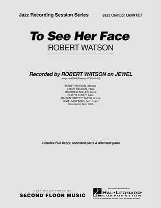 Book cover for To See Her Face