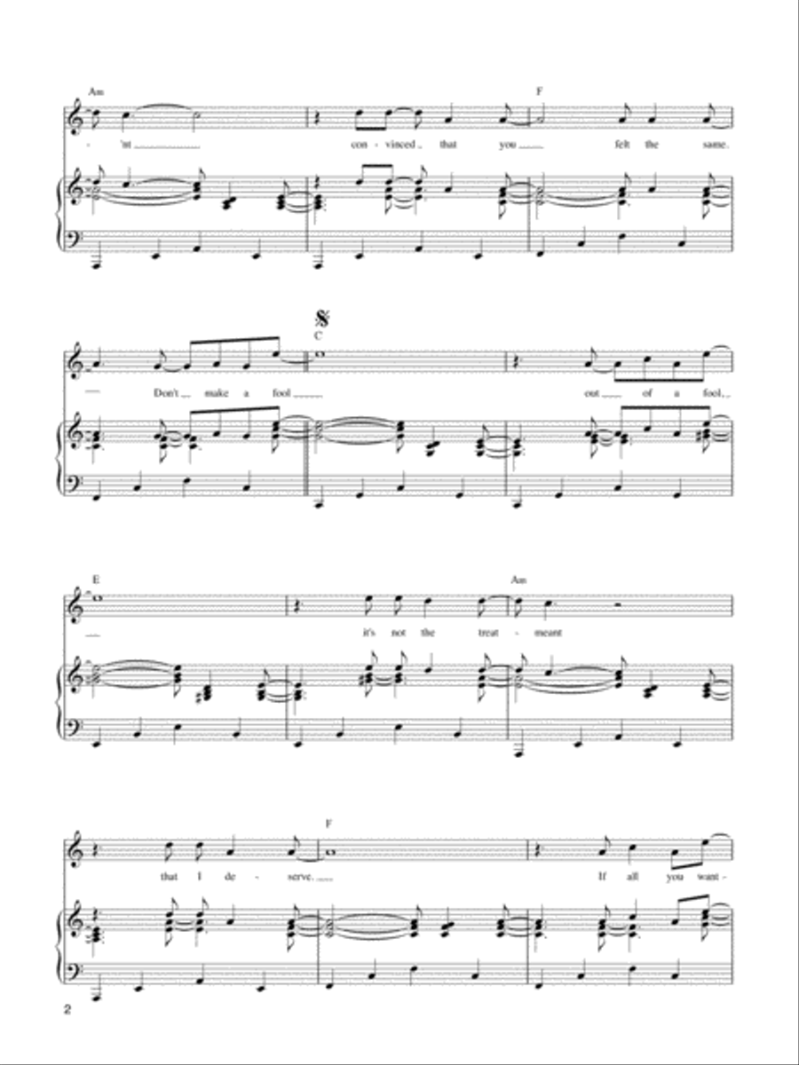 Don't Make a Fool Out of a Fool Voice scores gallery preview page 3