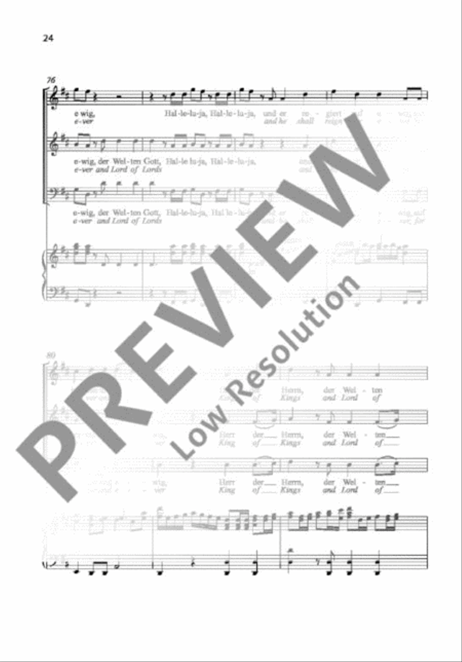 Halleluja 3-Part scores gallery preview page 12