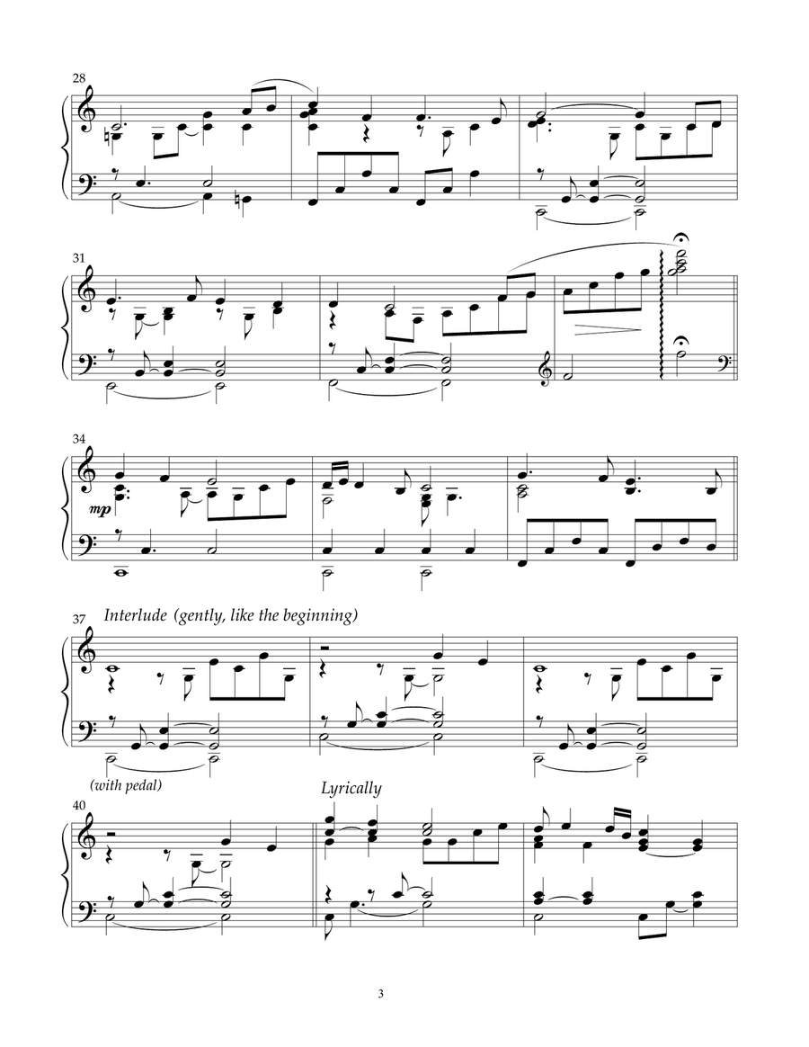 I See The Light Piano Solo scores gallery preview page 3