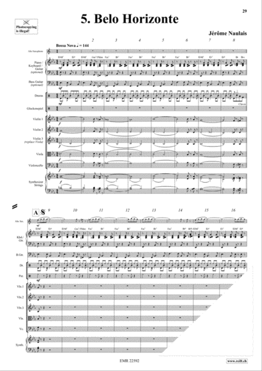 Play With Your Band Volume 1 Alto Saxophone scores gallery preview page 7
