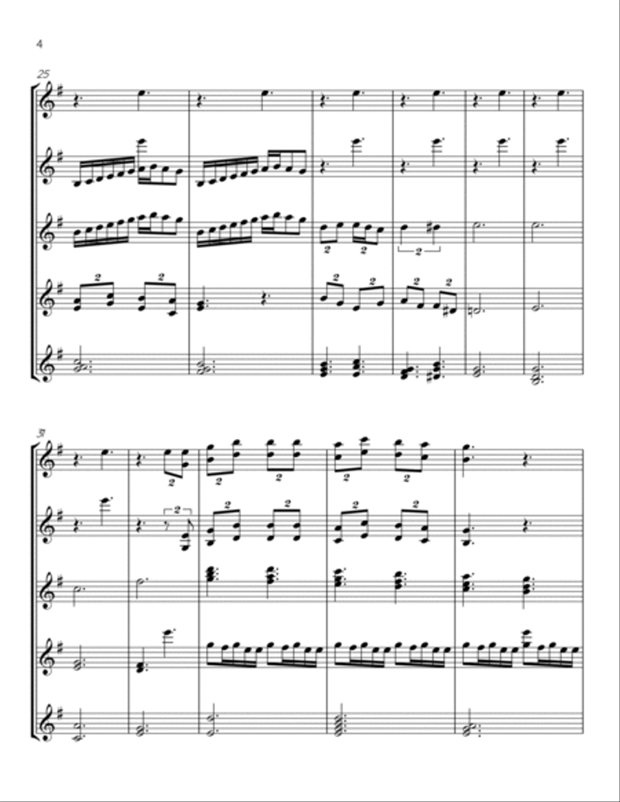 Carol of Emmanuel for Mallets Glockenspiel scores gallery preview page 4