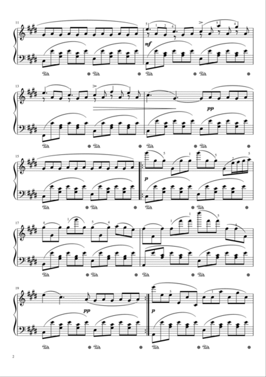 Bruxelloise nº1 Bruxelloise nº1 Easy Piano scores gallery preview page 3