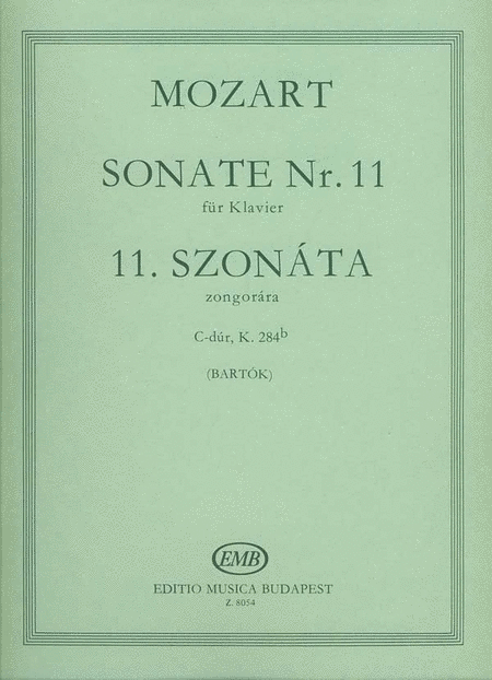 Sonate Nr. 11 C-Dur, KV 284b