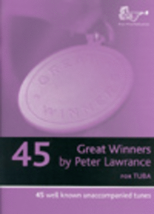 Book cover for Great Winners (Tuba, Bass Clef with CD)