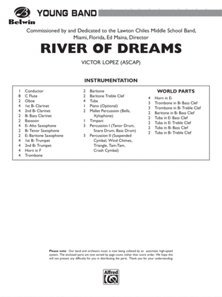 Book cover for River of Dreams: Score