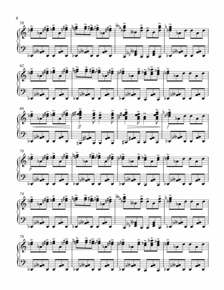 Sonata #1 for Solo Piano