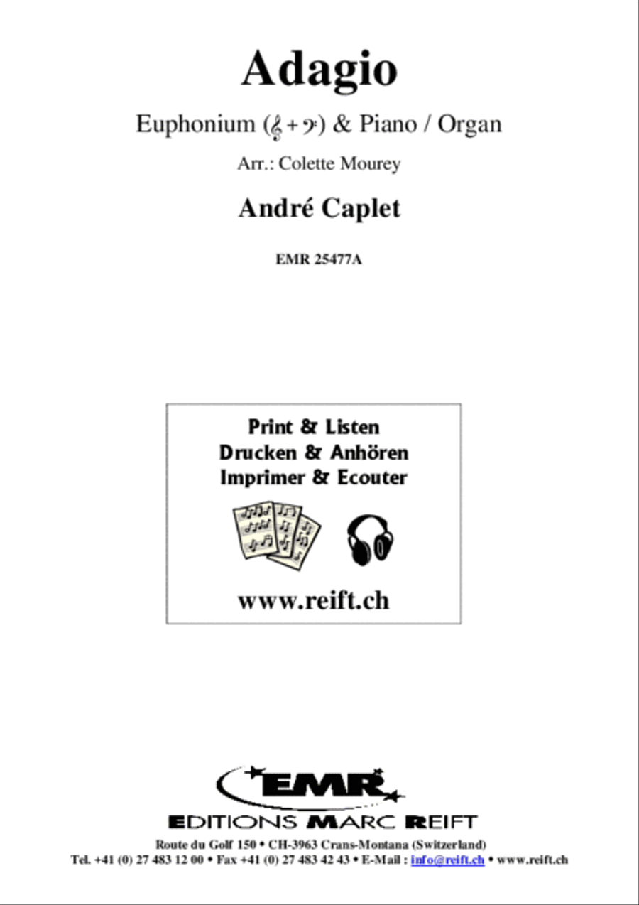 Adagio Adagio Euphonium scores gallery preview page 2