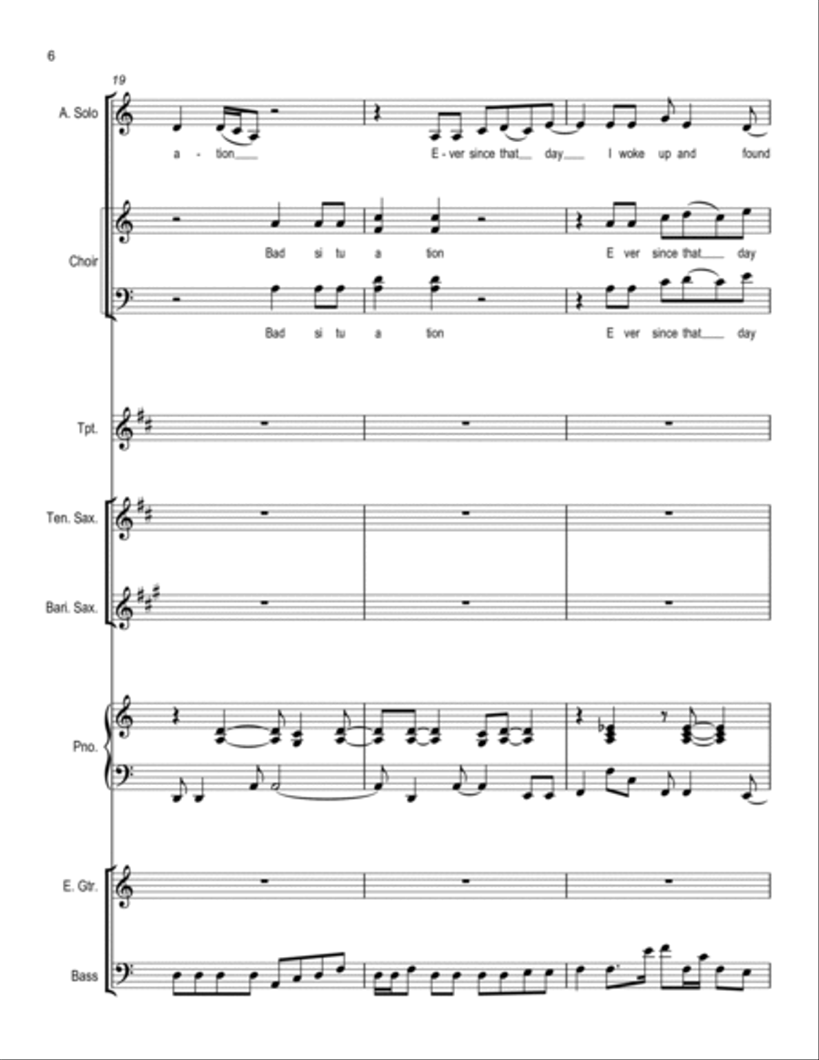 I've Got To Use My Imagination Concert Band scores gallery preview page 6