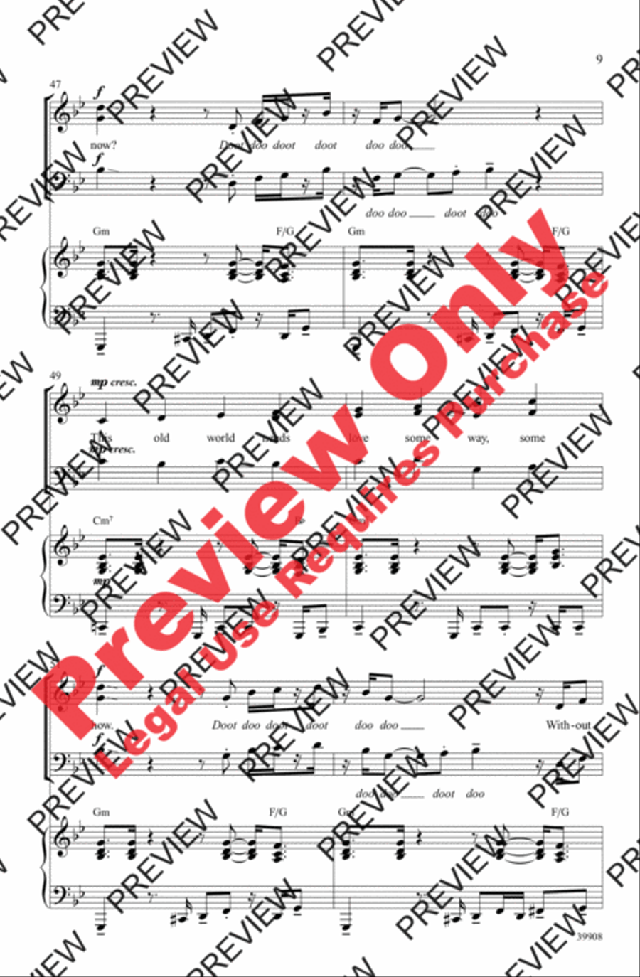 Long Train Runnin' Long Train Runnin' 3-Part scores gallery preview page 9