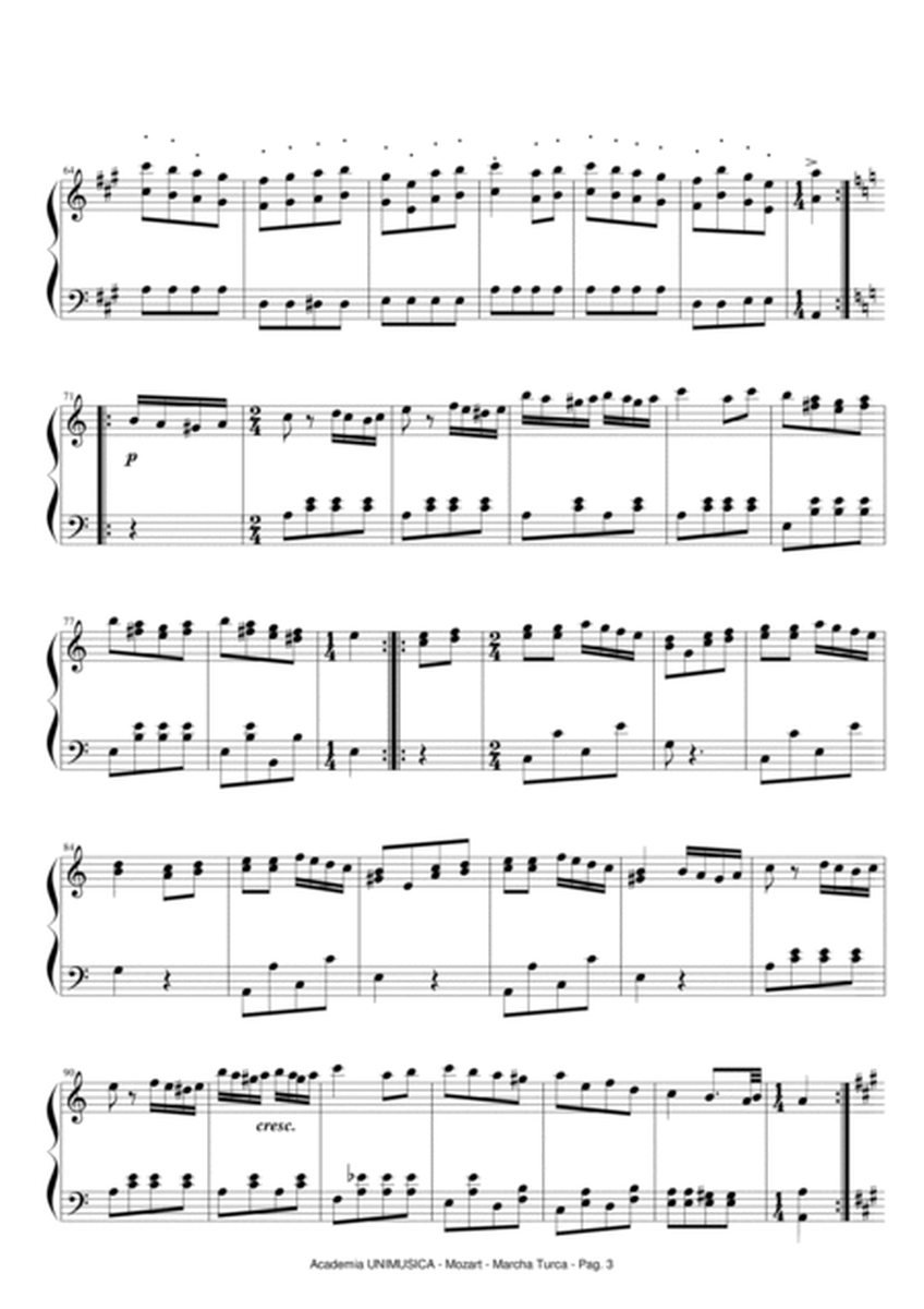 Wolfgang Amadeus Mozart - Piano Sonata No. 11 (Turkish March) image number null