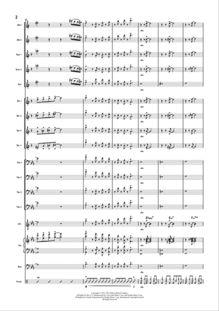 Desafinado Jazz Ensemble scores gallery preview page 2