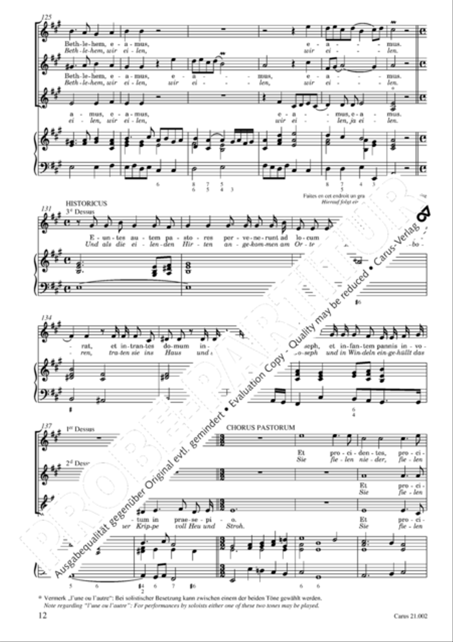 In nativitate Domini nostri Jesu Christi canticum SSA scores gallery preview page 9
