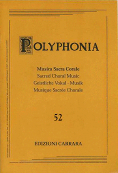 Missa Choralis (I e II Toni) 52